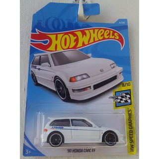 Xe mô hình Hot Wheels ’90 Honda Civic EF FYC51