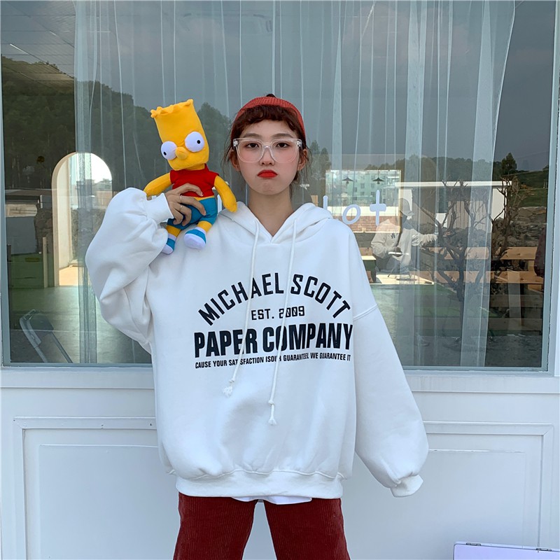 [Áo hoodie nữ form rộng thời trang unisex hàn quốc], Áo hoodie unisex nữ in chữ thời trang ulzzang hàn quốc | BigBuy360 - bigbuy360.vn