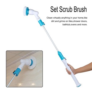 Bộ máy chà chùi rửa sàn nhà không dây đa năng