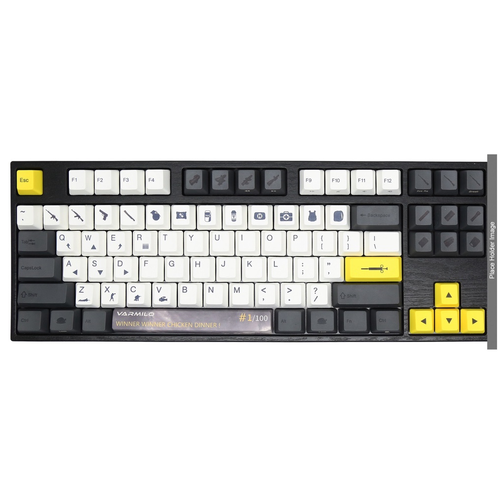 Bàn phím chơi game cơ học varmilo va87m cd máy tính gaming không dây có dây cao cấp giá rẻ bluetooth đèn led rgb 000432a