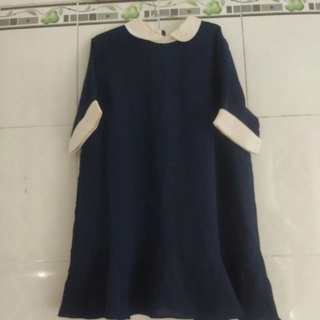 Đầm suông rộng baby doll pass