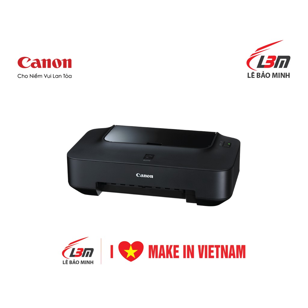 [Mã ELMALL300K giảm 5% đơn 500K] Máy in phun Canon đơn năng A4 Pixma IP2770 - chính hãng