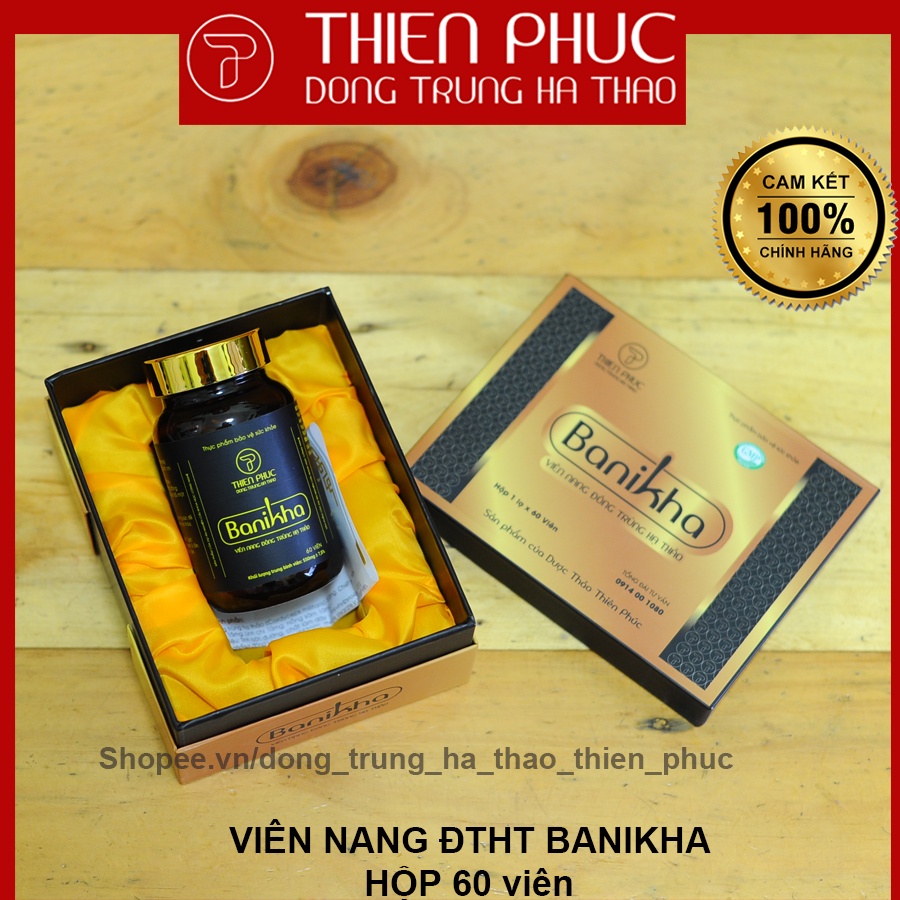 Viên nang đông trùng hạ thảo Banikha Thiên Phúc