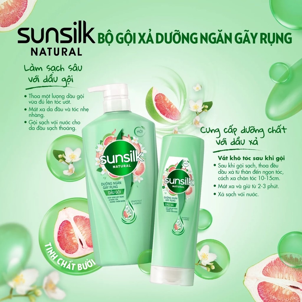 Dầu Xả Sunsilk Natural Hương Thiên Nhiên 320g