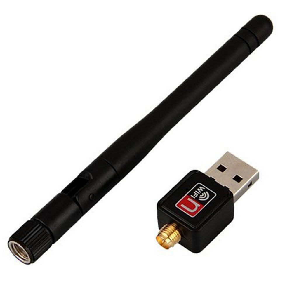 Bộ thu chuyển đổi Wlan mini không dây ăng-ten USB ngoài cho laptop PC Openbox Wifi