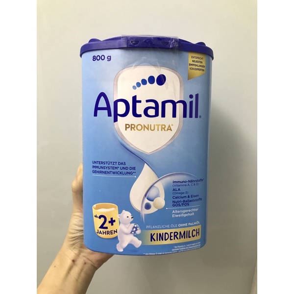 Sữa Aptamil 1+ và 2+ Đức - 800g (mẫu mới)