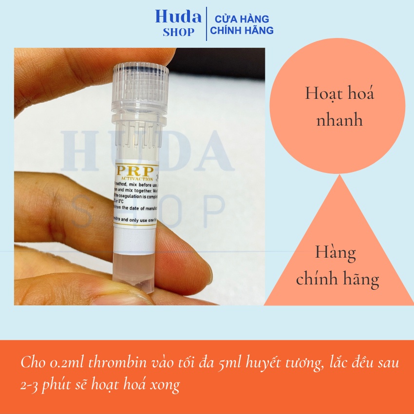 CHẤT HOẠT HOÁ PRP SIÊU NHANH THROMBIN