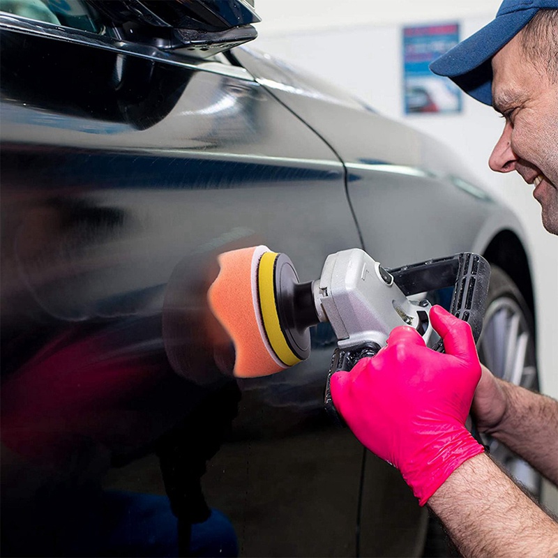 Bộ 35 Miếng Xốp Đánh Bóng Xe Hơi 80mm