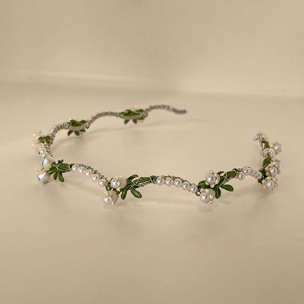 ANEMONE Cài Tóc Hình Hoa Đính Ngọc Trai Thời Trang Cho Nữ