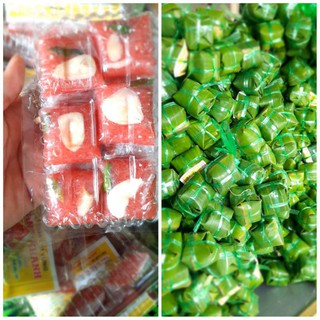 COMBO 3 HỘP NEM CHUA TỎI ỚT VÀ 3 CHỤC NEM GÓI LÁ CHUỐI 180.000