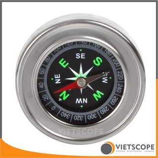 La bàn thân inox lớn 6cm xác định hướng xây dựng, phong thủy