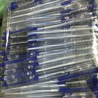Combo 10 bút bi mực xanh