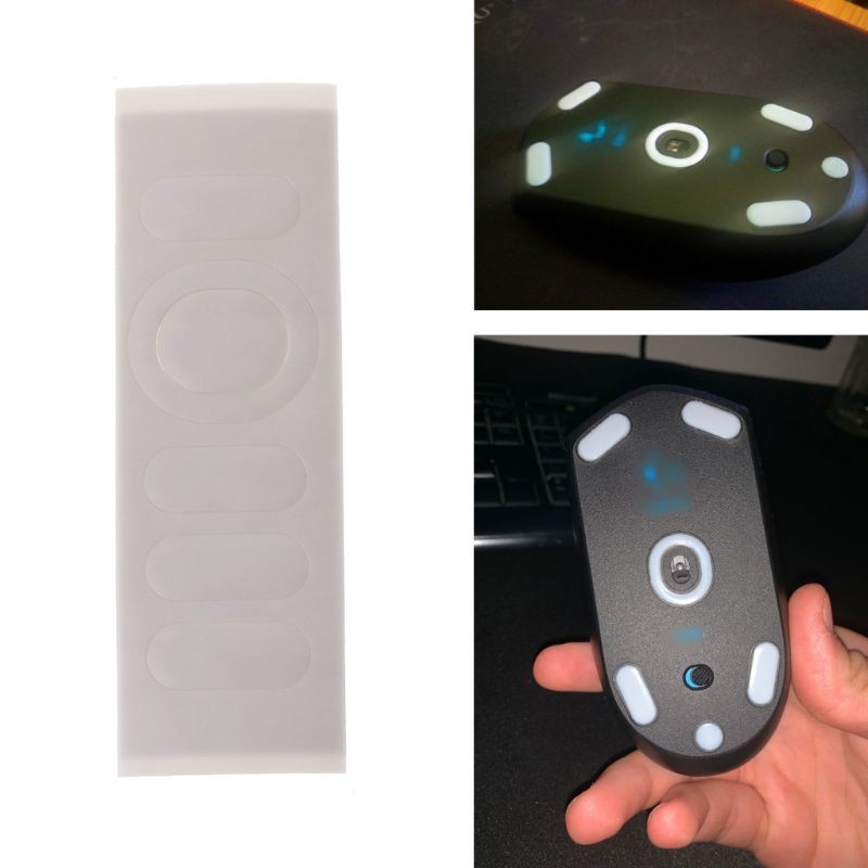 Bộ miếng dán cạnh chuột cong logitech G304 G305 Mouse 0.6mm chuyên dụng