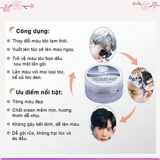 Sáp Đổi Màu Tóc Tạm Thời KALANXUAN Siêu Hot