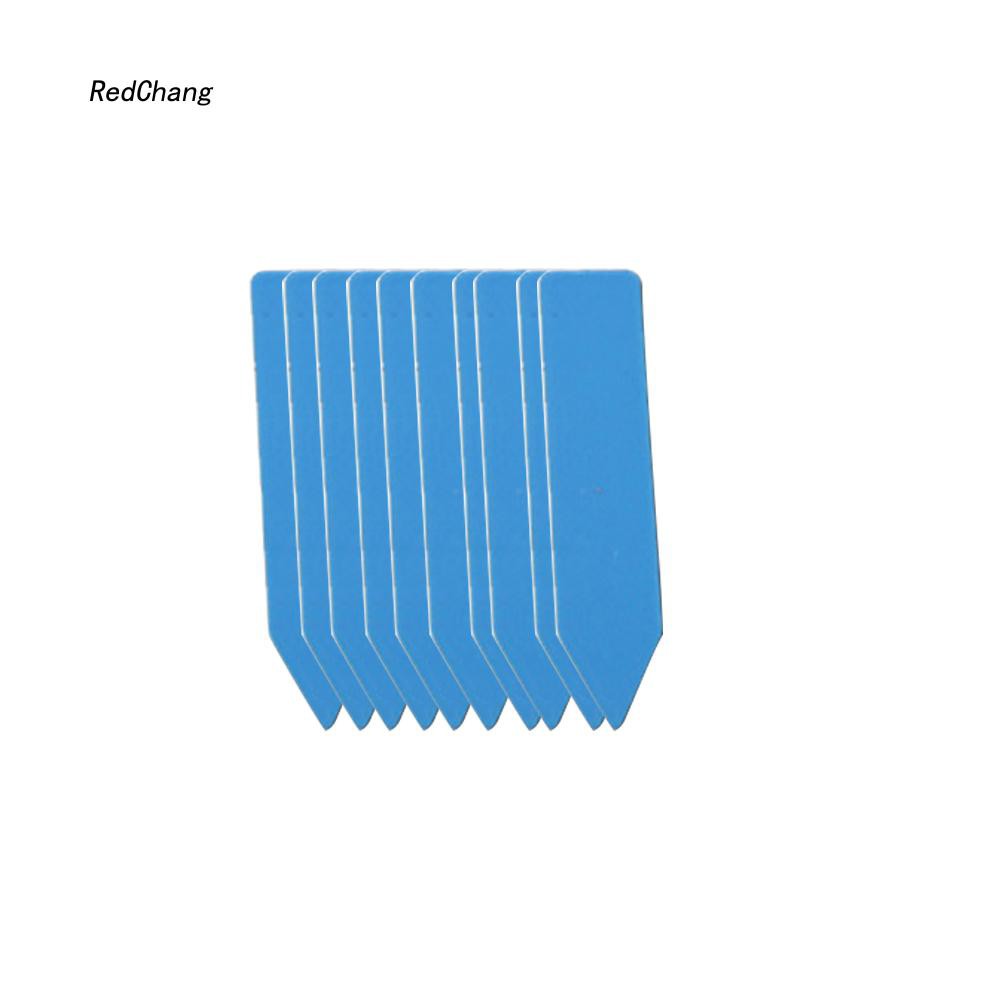 Set 100 thẻ nhựa ghi đánh dấu tên cây trồng không thấm nước tái sử dụng tiện lợi
