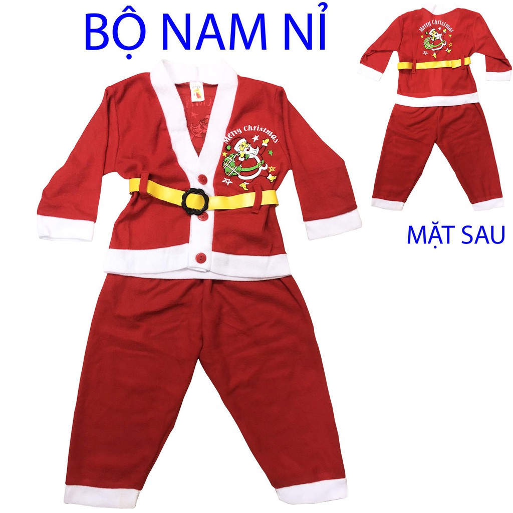 Bộ Noel Bé Trai - Đầm Noel Bé Gái Việt Nam