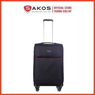 Chính Hãng SAKOS  Vali vải du lịch SAKOS ELITE 6 (Size Trung 66cm / 24inch TSA) bảo hành 5 năm