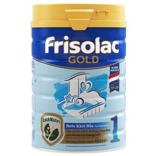 Sữa bột frisolac gold 1 400g(cho bé từ 0-6 tháng) mẫu mới