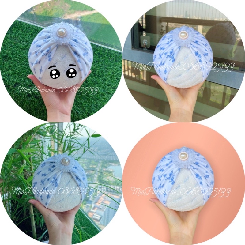 MŨ TUBAN CHO BÉ 👉RẺ ĐẸP👈 - CHẤT COTTON MỀM MỊN - VỪA SÀNH ĐIỆU VỪA CHE THÓP CHO BÉ