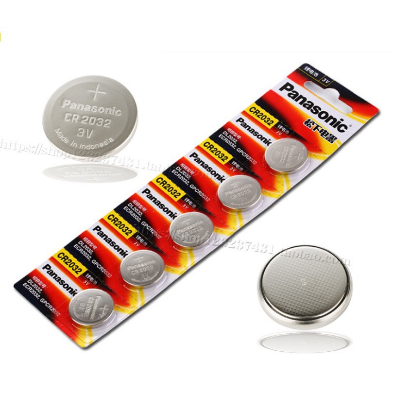 Sale Pin Cmos Panasonic CR2032 vỉ 5 viên