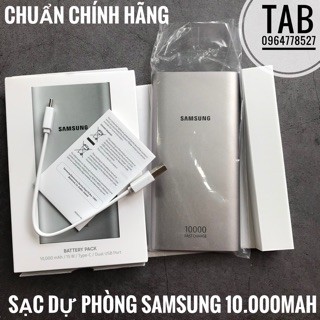 Sạc Dự Phòng Samsung 💖FREESHIP💖 10.000mAh Fast charger 10.000mAh Type-C (mẫu mới 2020)