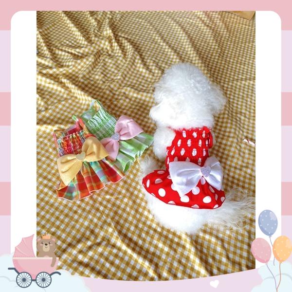 Đầm nhúng nơ siêu sang choảnh