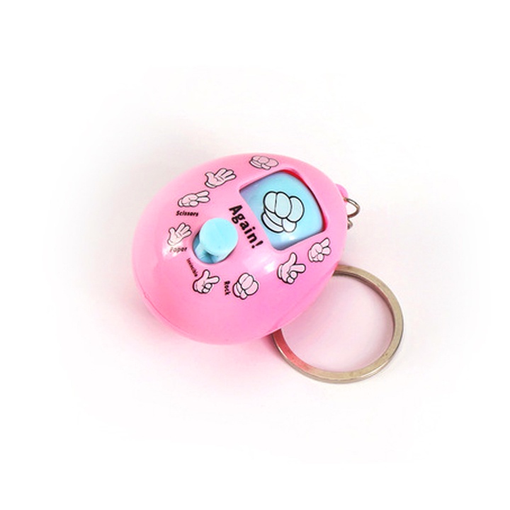 Móc khóa trứng oẳn tù tì kéo búa bao nút xoay ngẫu nhiên màu sắc kẹo ngọt đáng yêu Baby-S – SDC016