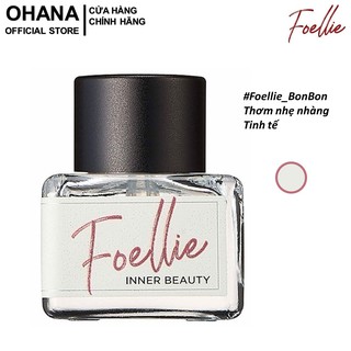 Nước Hoa Vùng Kín Hương Nhẹ Nhàng, Tinh Tế Foellie Eau De Inner Beauty Perfume Bon Bon 5ml (Chai Trắng - Best Seller)