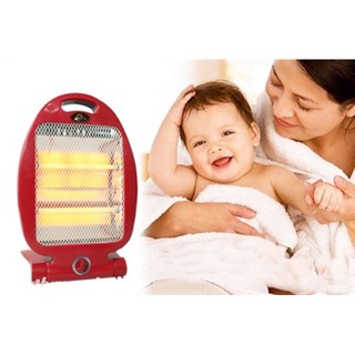 Đèn sưởi - quạt sưởi 2 bóng (Có tự ngắt)-600W