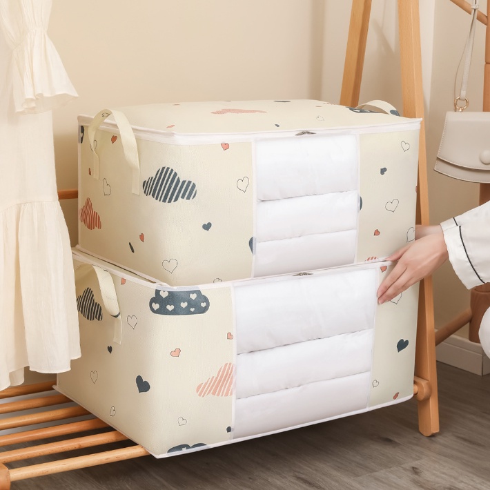 Túi vải đựng chăn mền, quần áo chống bụi, chống thấm nước