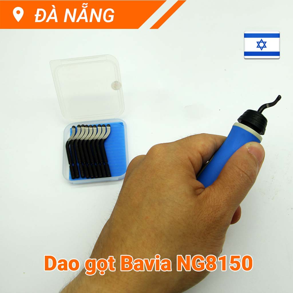 Bộ dụng cụ, dao cạo, dao gọt bavia NG8150 của Noga Isael