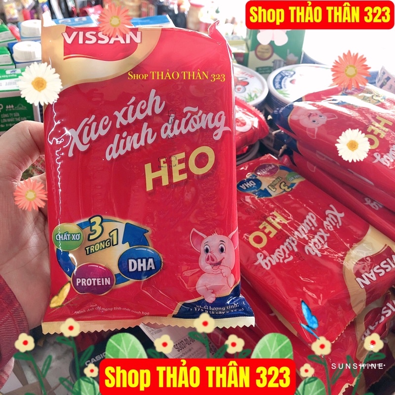 Xúc Xích VISSAN HEO Dinh Dưỡng 175g