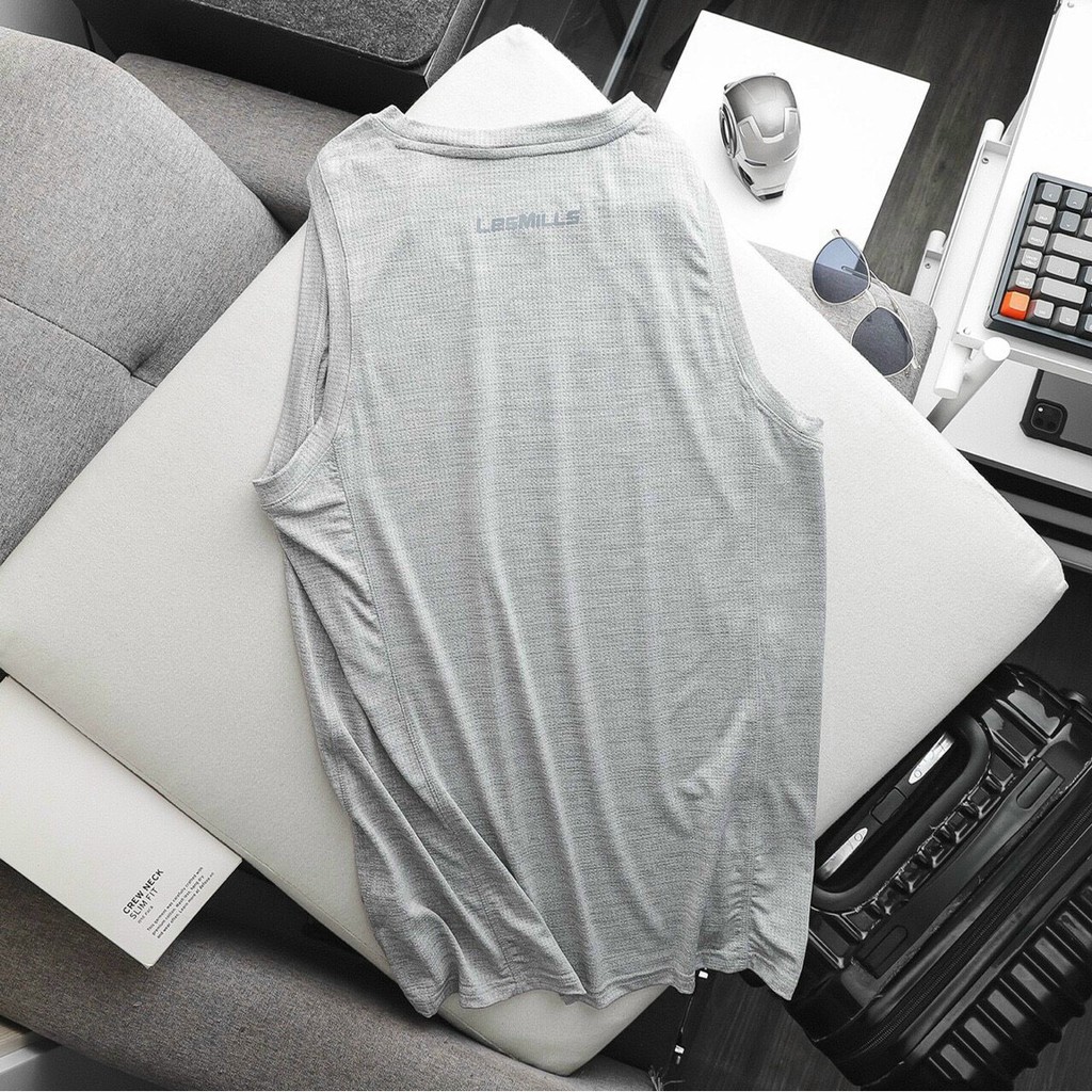 Áo Tanktop Nam Áo Ba Lỗ Vải Lỗ Kim Thông Hơi Xịn Xò