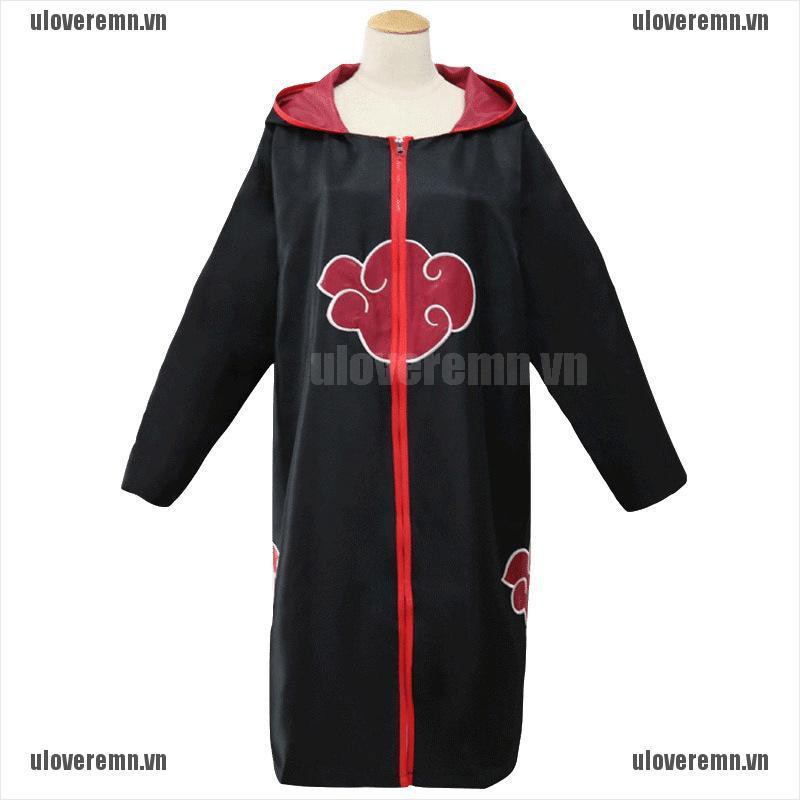 Áo Choàng Hóa Trang Nhân Vật Akatsuki itachi Chất Lượng Cao
