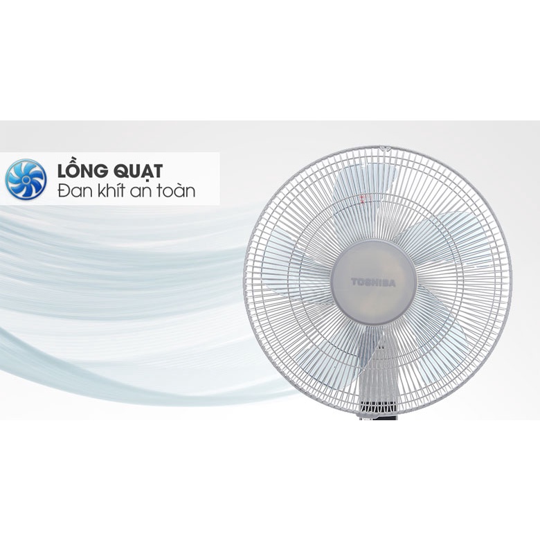 Quạt cây đứng TOSHIBA F-LSA20(H)VN 60W có điều khiển từ xa, 4 tốc độ gió