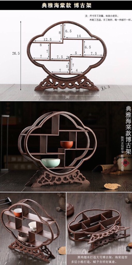 Kệ gỗ mini để tượng trang trí độc đáo tphcm