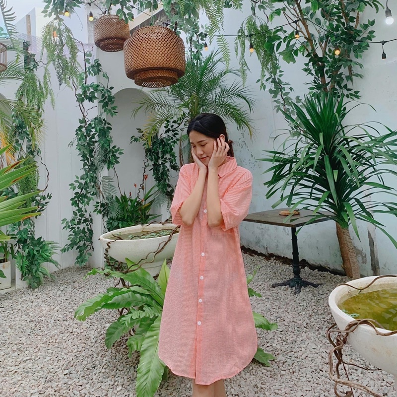 Đầm suông oversize