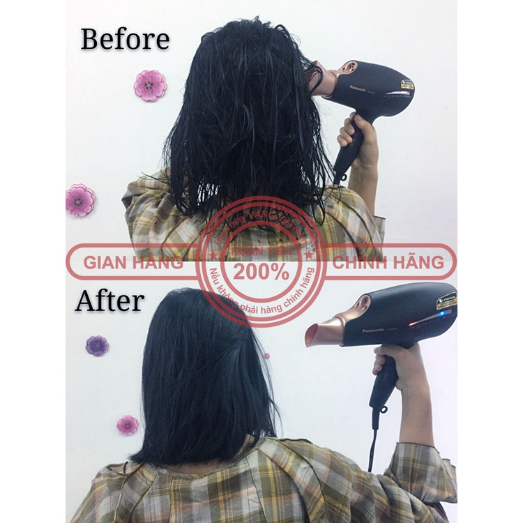 Máy sấy tóc nanoe Panasonic EH-NA98-K645 chăm sóc toàn diện cho tóc và da mặt
