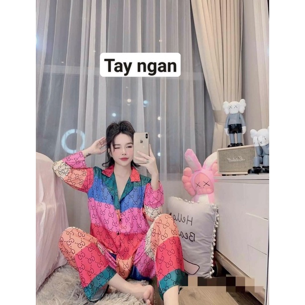 Bộ pijama G C  latin siêu sang màu siêu lạ siêu đẹp | BigBuy360 - bigbuy360.vn