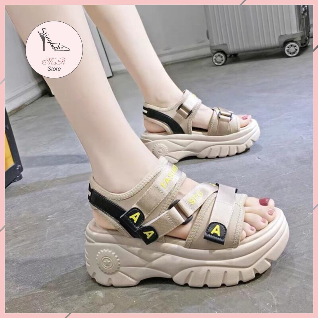 SANDAL NỮ ĐẾ BÁNH MÌ CHỮ A
