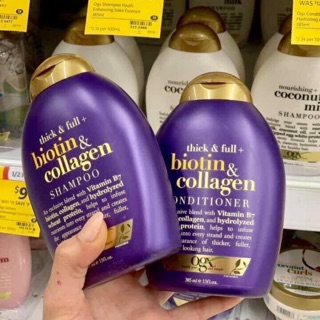 Gội xả biotin collagen mọc tóc