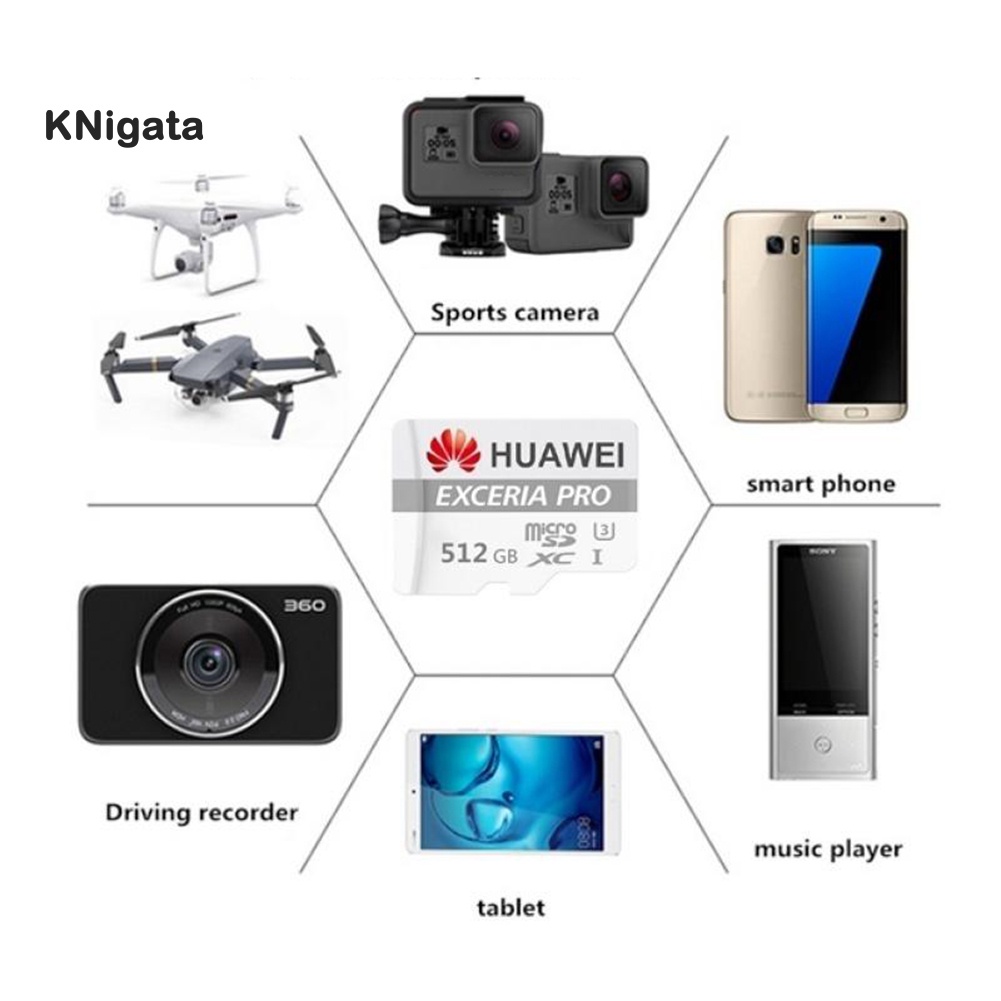 Thẻ Nhớ Tốc Độ Cao Hua Wei 512gb / 1tb U3 Cho Điện Thoại / Máy Tính Bảng | BigBuy360 - bigbuy360.vn