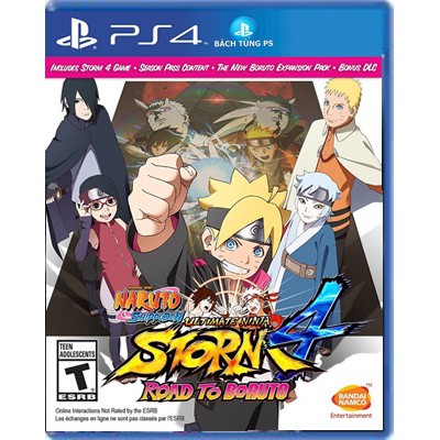  Đĩa Game Ps4: Naruto Ultimate Ninja Storm 4 Road to Boruto