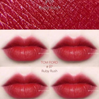 💄 SON TOMFORD 07 RUBY RUSH💄Màu son Huyền Thoại