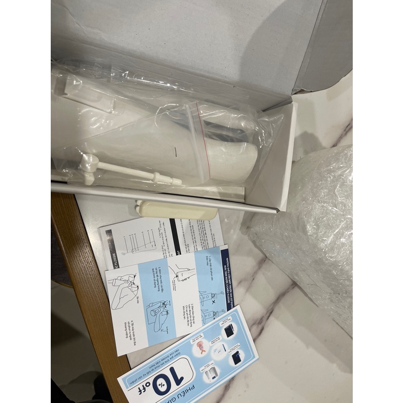 Máy tăm nước hai chiều Flossie Đức chính hãng, đầu phun xoay 360 độ - Gemizy Shop