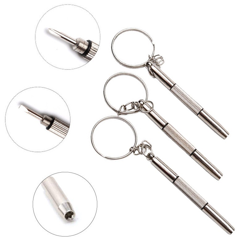 Móc Khóa Tua Vít Mini Đa Năng Bỏ Túi Tiện Dụng