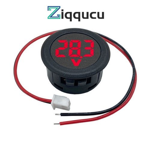 Vôn kế kỹ thuật số ZIQQUCU DC 4-100V/AC50-500V màn hình đèn led