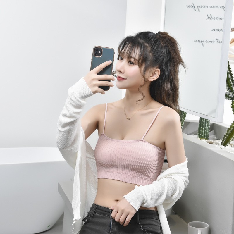 Áo Bra Gân Tăm Mút Mỏng, Áo Lót Nữ 2 Dây Mát Mẽ Đẹp ZANABRA B809 | BigBuy360 - bigbuy360.vn