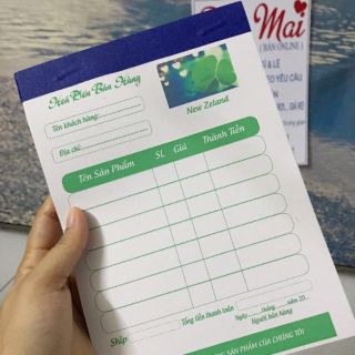 CUỐN HÓA ĐƠN 50 TRANG LÀM THEO YÊU CẦU