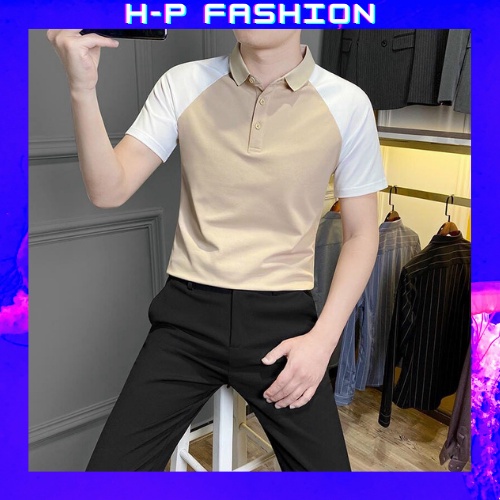 Áo Thun Nam Ngắn Tay Có Cổ  𝐅𝐑𝐄𝐄 𝐒𝐇𝐈𝐏  Áo Phông Nam Đẹp Vải Thun Co Giãn Thời Trang Hpfashion - ATN87